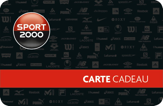 CARTE CADEAU  "" SPORT 2000 ""   PERE NOEL 